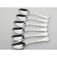 Kings Pattern - Set Of 6 Grapefruit Spoons Silver Plated Epns A1 Vintage (#100273) 4