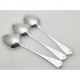 Old English Pattern Set Of 3 Tablespoons - Sheffield Epns Silver Plated Vintage (#100342) 3