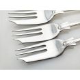 Kings Pattern - 4x Pastry Cake Forks Epns A1 Silver Plated Vintage (#100353) 2