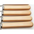 5x Steel Dinner Knives Faux Bone Handled Smith Seymore Sheffield Vintage (#100374) 4