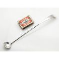 Superb Very Long Length Master Salt Spoon Silver Plated Hutton Antique (#100507) 4