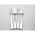 Old English Pattern 4x Dinner Forks - Silver Plated Epns - Vintage Viners (#100573) 4