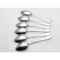 Old English Pattern 6x Tea Spoons - Silver Plated Epns - Vintage Viners (#100576) 2