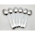 Sandringham Pattern 6x Dessert Spoons - Silver Plated Epns - Vintage Viners (#100577) 2