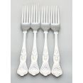 Kings Pattern - 4x Dinner Forks - Silver Plated Epns A1 Sheffield Vintage (#100580) 4