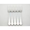 Dubarry Pattern - 5x Silver Plated Dinner Forks Epns A1 Sheffield Vintage (#100621) 4