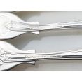 Kings Pattern - Set Of 6 Side / Dessert Forks - Silver Plated Epns A1 Sheffield (#100628) 3