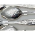 Kings Pattern - Set Of 6 Tea Spoons - Silver Plated Epns A1 Sheffield (#100631) 3