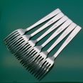 Walker & Hall Napier 6x Fruit / Pudding Forks Silver Plated Vintage (#60916) 2