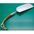 Stag Horn Antler Handled Table Crumb Tray Silver Plated With Hanger (#61478) 3