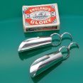 Pair Of 800 Silver Sugar Shovels - Italian - Vintage (#61541) 2
