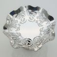 Silver Plated Small Pedestalled Tazza Dish Sheffield (#61595) 2