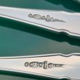Dubarry Pattern - Set Of 6 Soup Spoons Cooper Bros Sheffield Vintage (#61649) 3