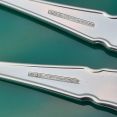 Dubarry Pattern - Set Of 4 Table Spoons Epns A1 Sheffield Vintage (#61652) 3