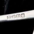 Large Pudding Servers Set - Silver Plated Epns - Vintage Grecian Pattern (#61678) 3