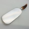Stag Horn Antler Handle Crumb Tray Scoop Silver Plated Antique Victorian (#61727) 3