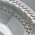 Roberts & Belk Silver Plated Pierced Work Bowl Romney Plate Sheffield (#61807) 2