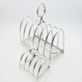 2x Gothic Arch Toast Racks - Silver Plated - Small & Large Size (#61818) 2