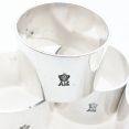 Royalty Related (?) - Set Of 4 Napkin Rings St James Crown & Am - Silver Plated (#61823) 3