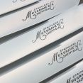 Set Of 6 Faux Bone Handle Tea/ Butter Knives Stainless Sheffield Vintage Cutlery (#61853) 2