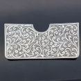 Ornately Chased Sterling Silver Calling Card Case Antique Birmingham (#61858) 2