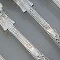 Queens Pattern 6x Fish Eater Knives Epns A1 Silver Plated Vintage (#61930) 4
