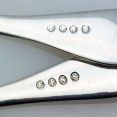 Pair Of Caddy Spoons - Old English Pattern - Epns Silver Plated Antique (#61934) 3