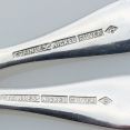 Pair Of Caddy Spoons - Old English Pattern - Stainless Nickel Silver (#61935) 3