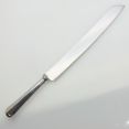 Hanoverian Pattern Bread Knife - Silver Plated Handle - Vintage Kirks Sheffield (#61961) 4