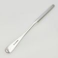 Old English Pattern Marrow Scoop - Antique Silver Plated (#99471) 2