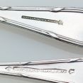 Mappin & Webb Louis Xvi Pattern 2x Silver Plated Butter Spreaders (#99482) 3