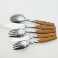 Dansk Designs Germany Ihq Teak Steel 5 Pieces Vintage Mid Century Modern Cutlery (#99538) 2