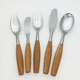 Dansk Designs Germany Ihq Teak Steel 5 Pieces Vintage Mid Century Modern Cutlery (#99538) 4
