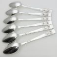 Community Hampton Court Coronation 6x Dessert Spoons Silver Plated (#99548) 2