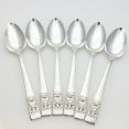Community Hampton Court Coronation 6x Dessert Spoons Silver Plated (#99548) 4