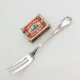 Christofle Marly Long Cake Fork - Silver Plated - Antique (#99558) 4