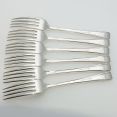 Harley Pattern - Garrard & Co - 6x Dessert Forks - Silver Plated Epns Vintage (#99576) 2