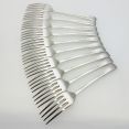Harley Pattern - 10x Pudding / Fruit Forks Silver Plated Vintage Sheffield Epns (#99582) 2