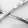 Kings Pattern - 2x Soup Spoons - Silver Plated Epns A1 Sheffield (#99619) 3