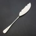 Sterling Silver Butter Knife - Bright Cut Old English - Birmingham 1918 Antique (#99673) 2