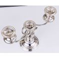 Gleaming Silver Plated On Copper Candelabra - Vintage (#99688) 4