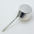 Small Brandy Warming Pan - Army & Navy #2 - Antique Silver Plated (#99692) 2