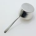 Small Brandy Warming Pan - Army & Navy #4 - Antique Silver Plated (#99694) 2