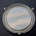 Silver Plated Chased Tea Pot Stand - Haddon Hall - Vintage (#99705) 2
