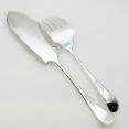 Mappin & Webb Pair Of Fish Servers - Silver Plated - Vintage (#99751) 2