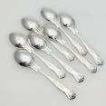Kings Pattern - 7x Coffee Spoons - Epns A1 Sheffield Silver Plated Vintage (#99756) 2