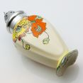 Art Deco Poppy Poppies Pattern Royal Winton Sugar Shaker Castor With Plated Lid (#99808) 3