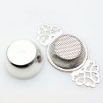 Silver Plated Tea Strainer And Stand - Csg - Vintage (#99923) 3