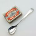 Excellent Condition Sterling Silver George Iii Mustard Spoon 1808 Antique (#99925) 4