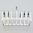 Large 7 Bar Toast Rack - Silver Plated Epns - Vintage (#99933) 2